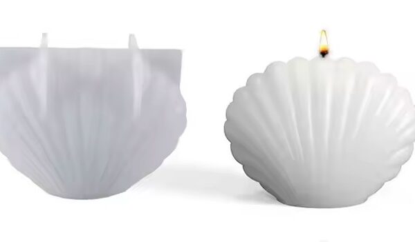 قالب شمعة صدفة صغيرة