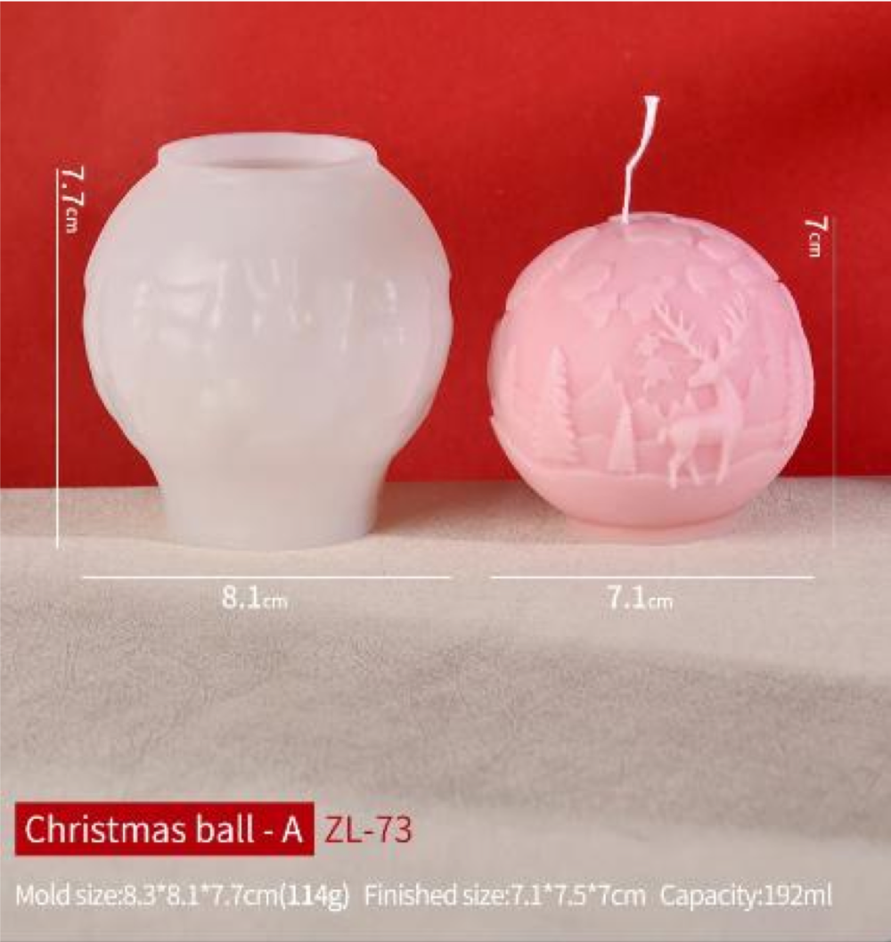 ⁦قالب شمعة كريسماس⁩ - الصورة ⁦2⁩