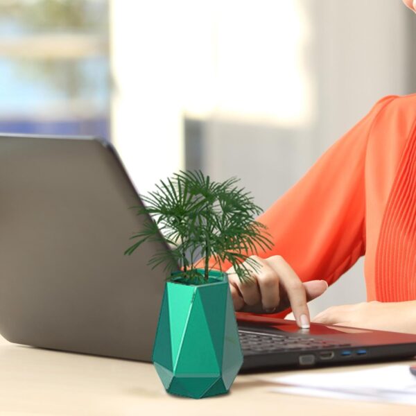 قالب فازة مضلعة