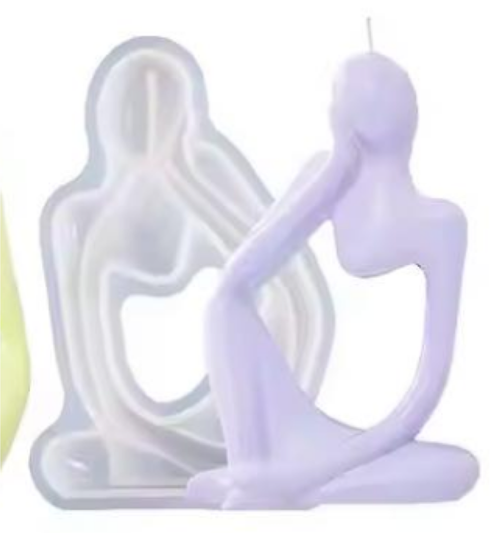 ⁦قالب شمع مفكر⁩ - الصورة ⁦4⁩