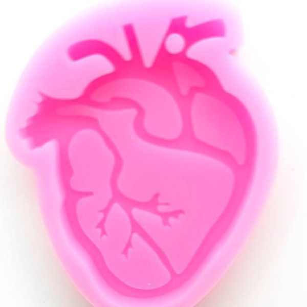 قالب قلب مجسم