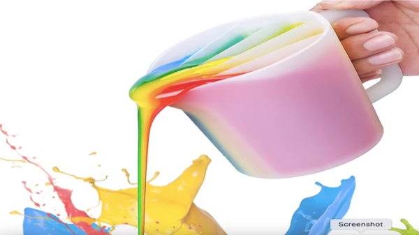 دورق خلط ٥ عين كبير بيد