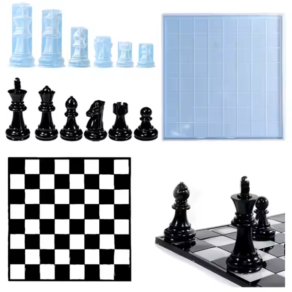 قالب شطرنج 3d