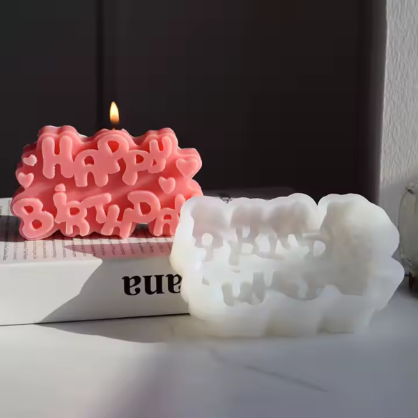 قالب شمعة هابي بيرث داي