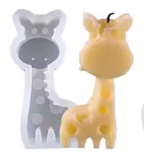 قالب شمعة زرافة