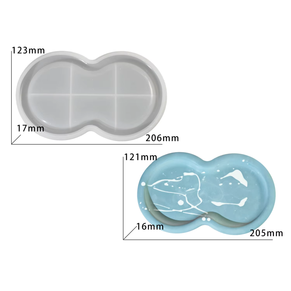 ⁦قالب كوستر مدور ٢ عين⁩ - الصورة ⁦2⁩