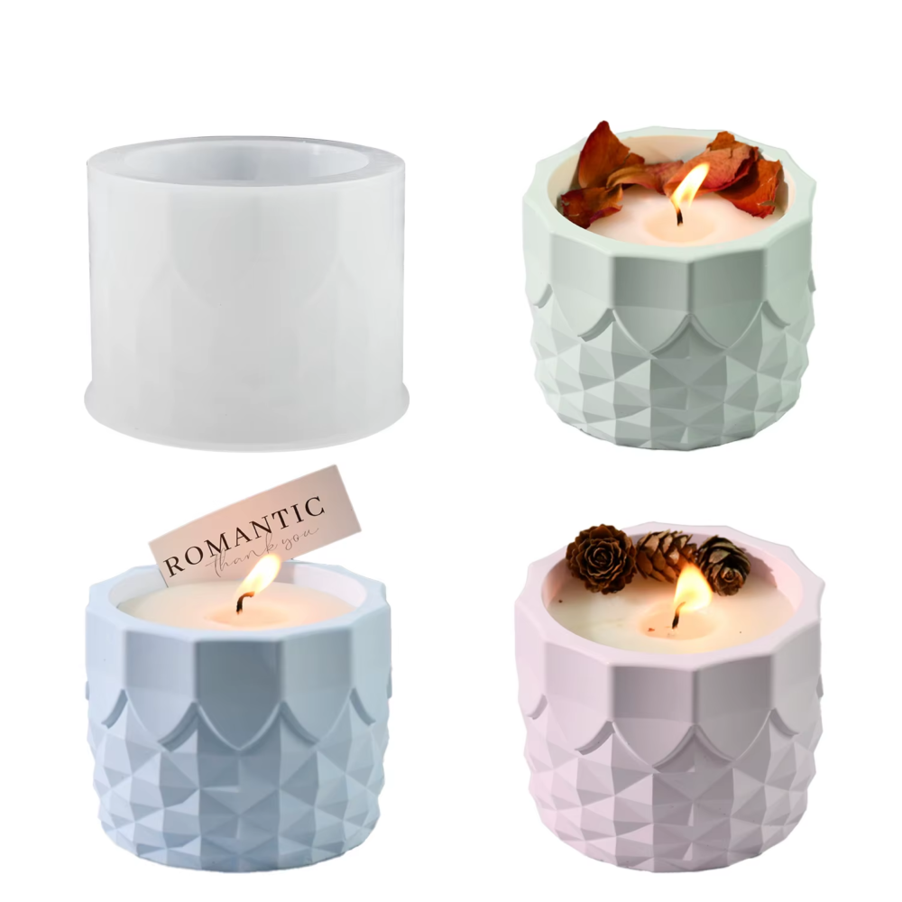 قالب مقلمة وردة