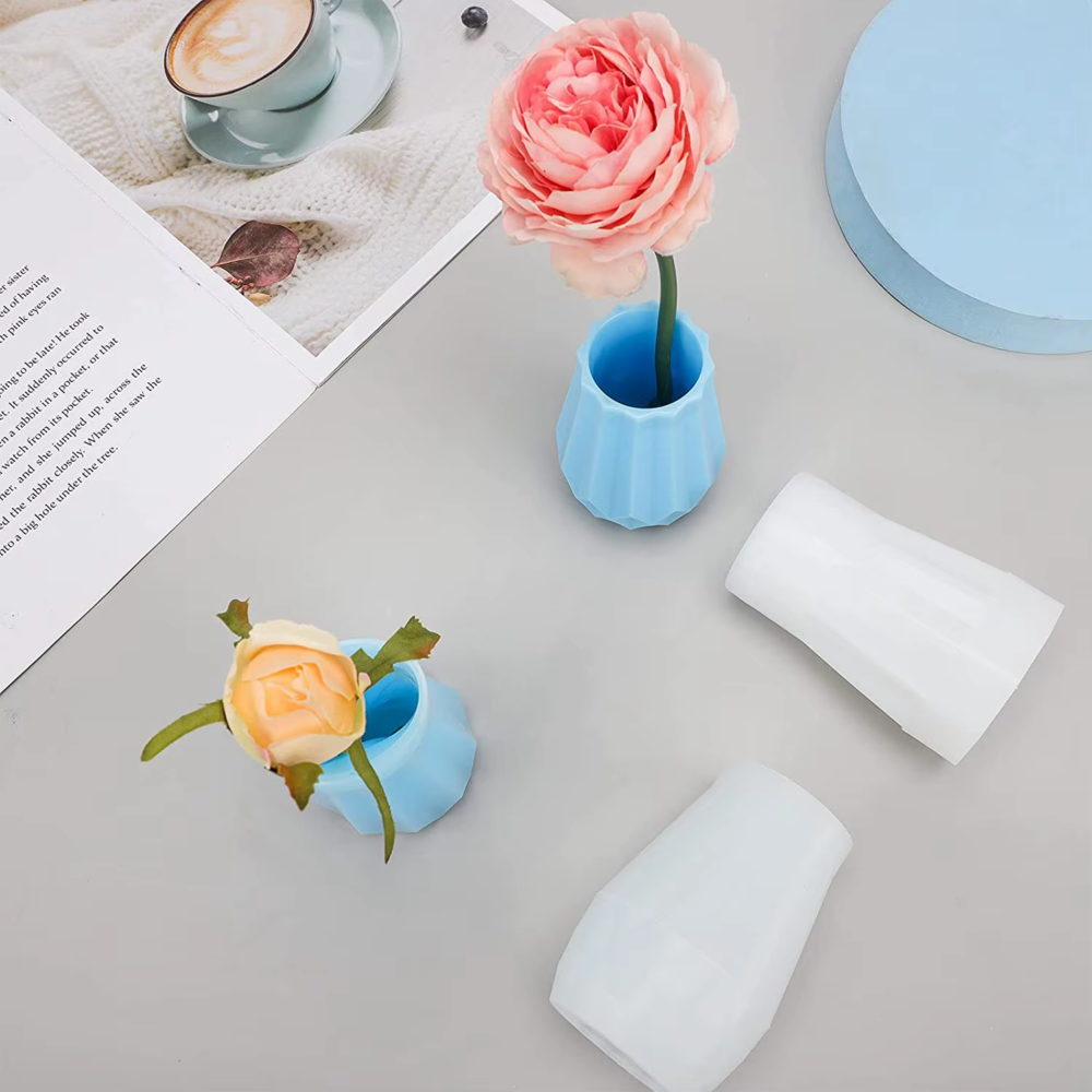 ⁦قالب فازة ١٠ سم مضلعة⁩ - الصورة ⁦3⁩