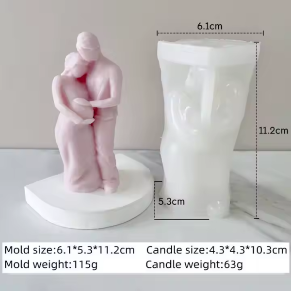 قالب شمعة الست الحامل