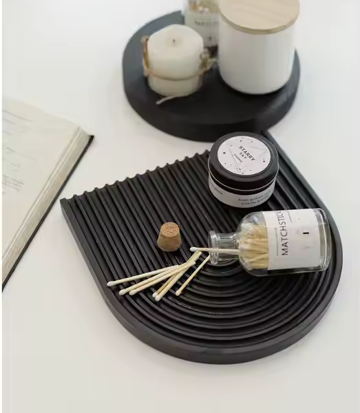 قالب كوستر بيضاوي صغير